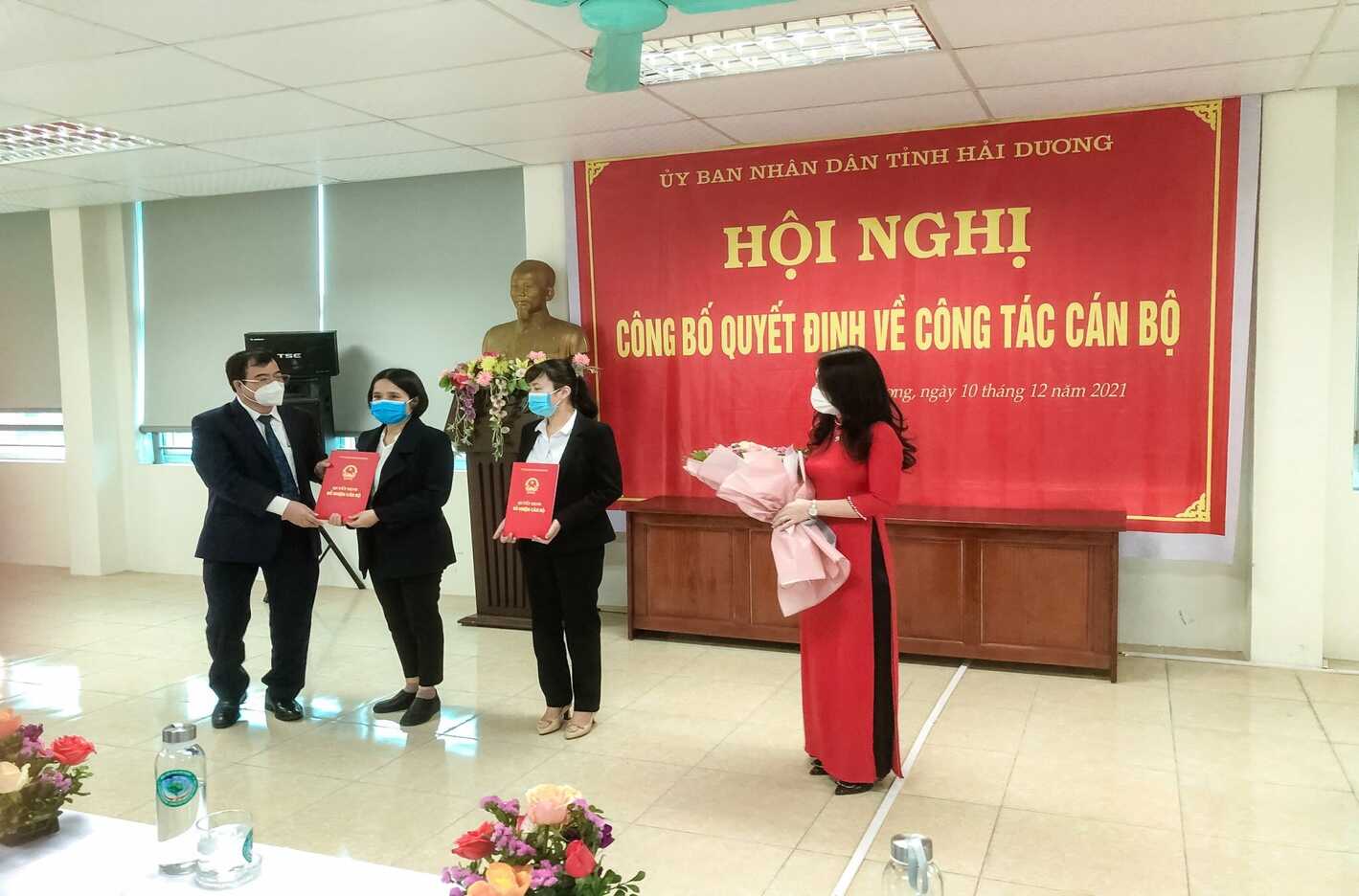 Bệnh viện Phổi Hải Dương có thêm 2 Phó giám đốc