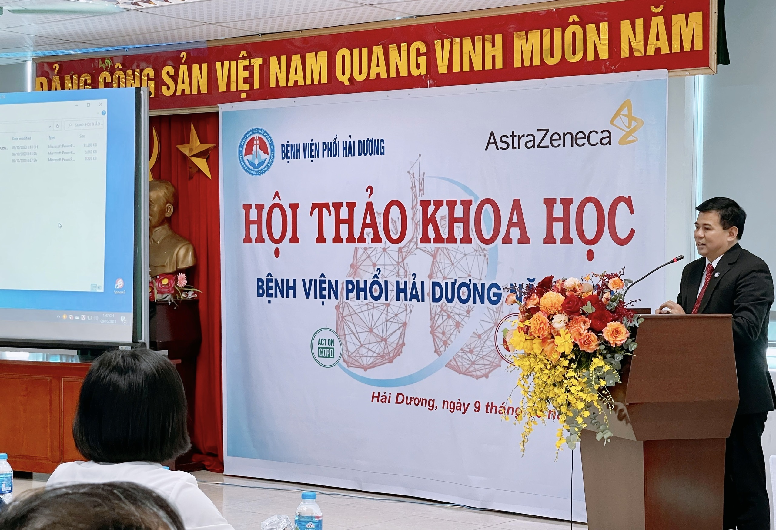 Hội thảo khoa học: “Cập nhật chẩn đoán và điều trị các bệnh lý hô hấp”.