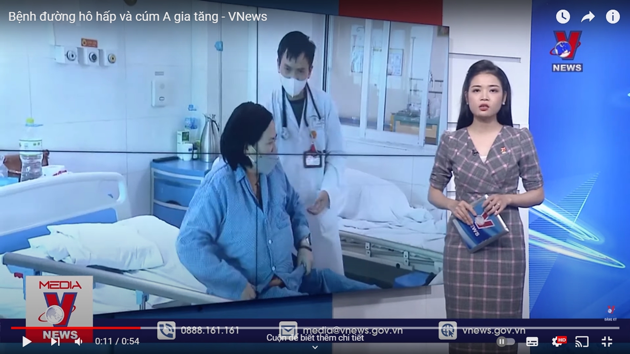 Bệnh đường hô hấp và cúm A gia tăng - VNews