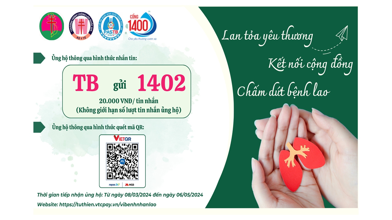 Đồng hành cùng Quỹ hỗ trợ người bệnh chiến thắng bệnh lao (PASTB) - hành động “ngay bây giờ” hoặc “không bao giờ”.