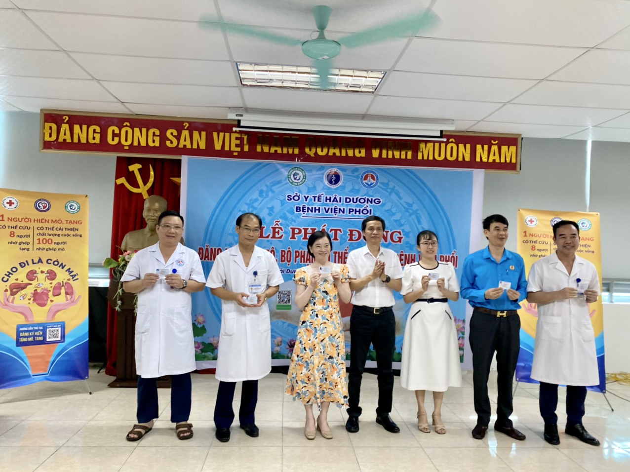 Bệnh viện Phổi Hải Dương tổ chức Lễ phát động 