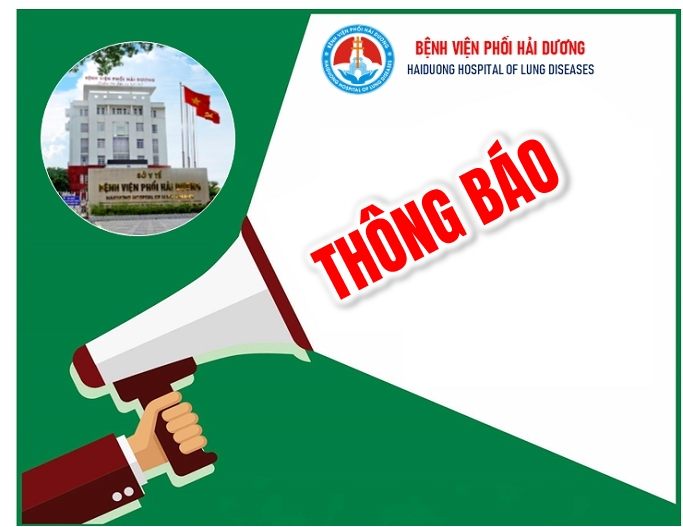 Thông báo quyền lợi người tham gia khám bệnh, chữa bệnh hưởng BHYT được quy định mới từ 01/01/2025 tại Bệnh viện Phổi Hải Dương