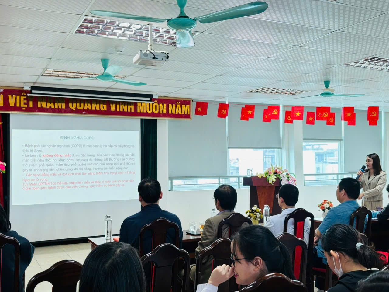 Bệnh viện Phổi Hải Dương tổ chức Hội thảo khoa học cập nhật kiến thức chuyên sâu về bệnh lý hô hấp