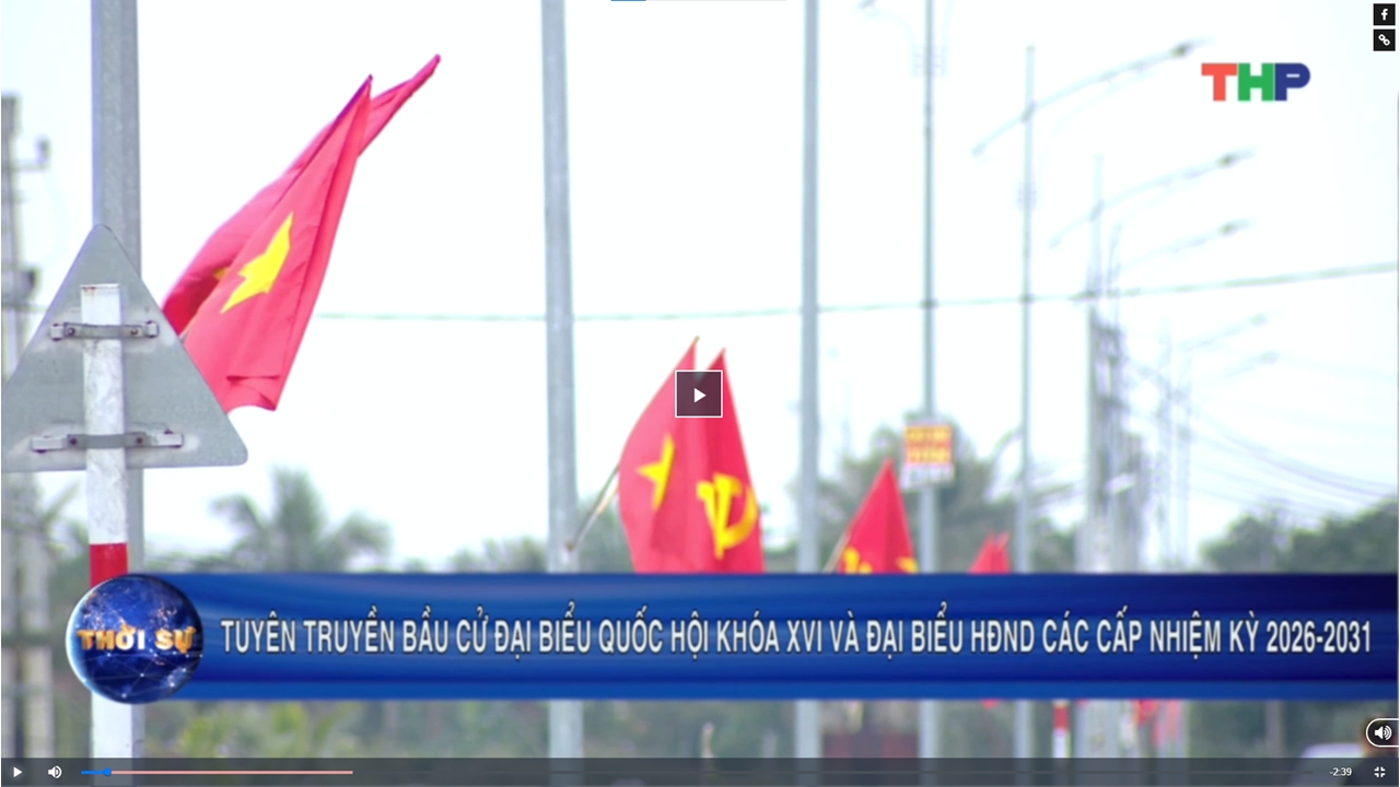 Tuyên truyền bầu cử đại biểu Quốc hội khóa XVI và HĐND các cấp nhiệm kỳ 2026-2031